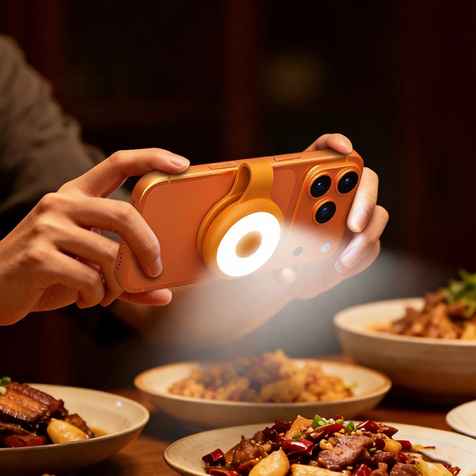 ToriTails Magnetic Mini Fill Light (with Selfie Mirror)
