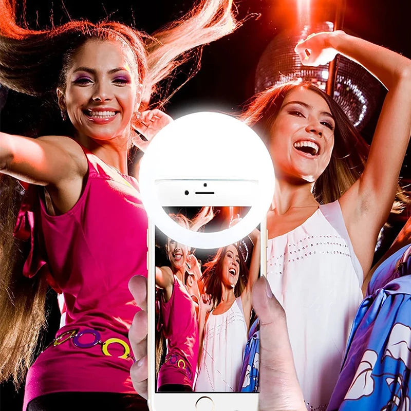 LED Selfie Ring Fill Light for Cell Phones